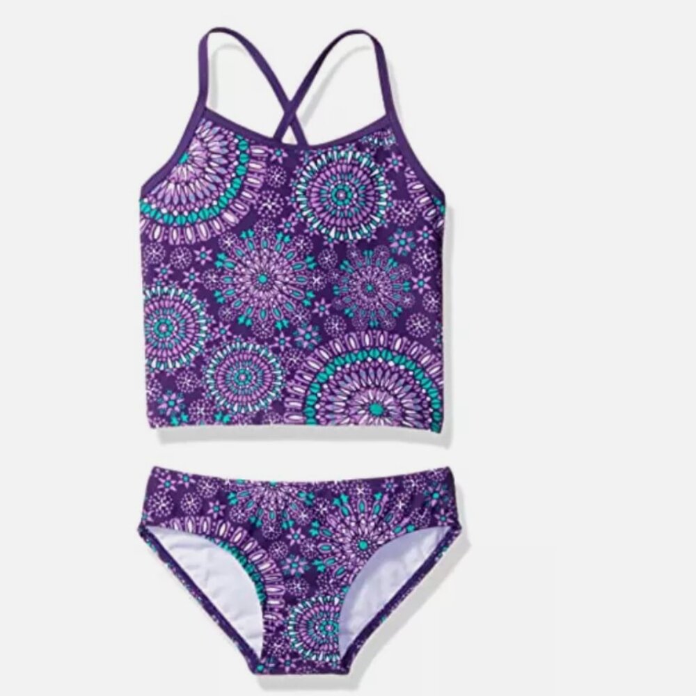 Kanu Surf Girl Melanie Two Piece Swimsuit MultiColor Size 4 00452